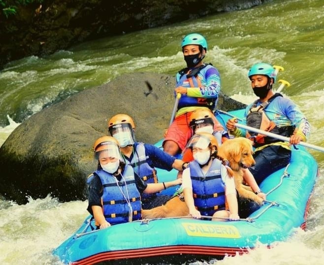 Tempat Rafting Experience di Citarik Sukabumi